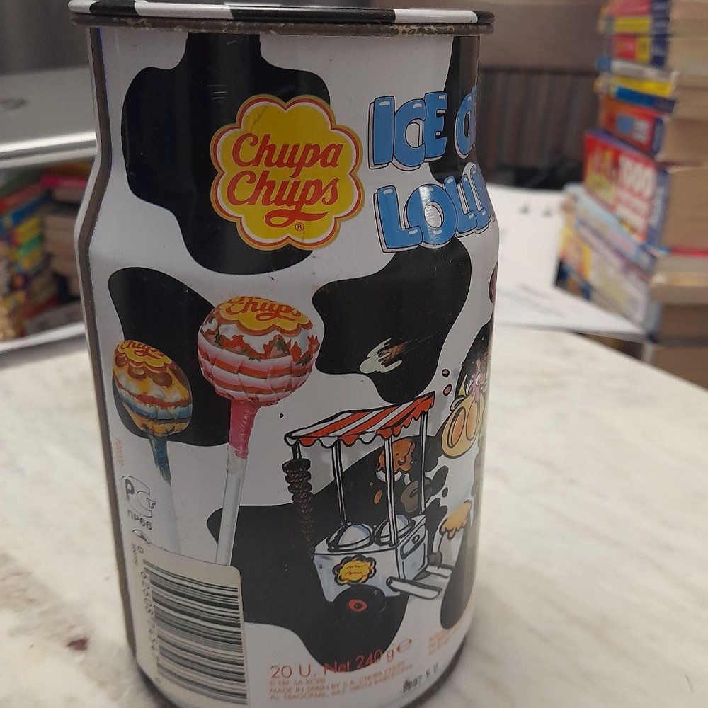 Vintage Chupa Chups Lollipop Coin Bank